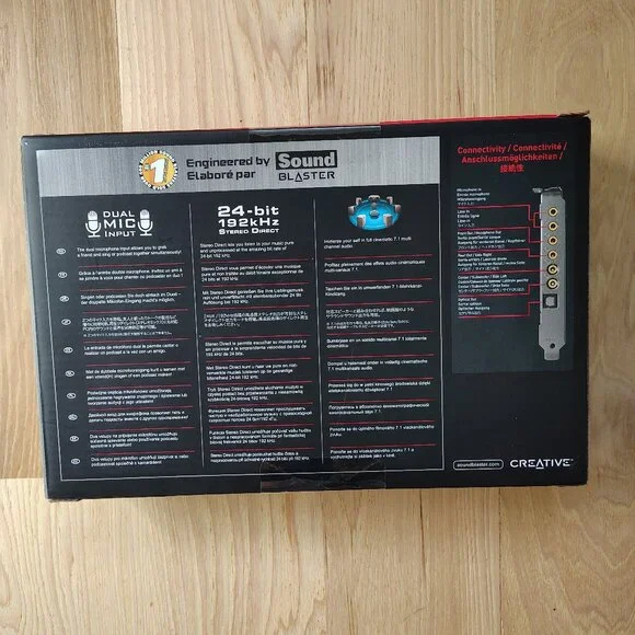 Creative SB1550 Dual Mic Input Sound Blaster Audigy Rx Sound Card - Picture 2 of 5